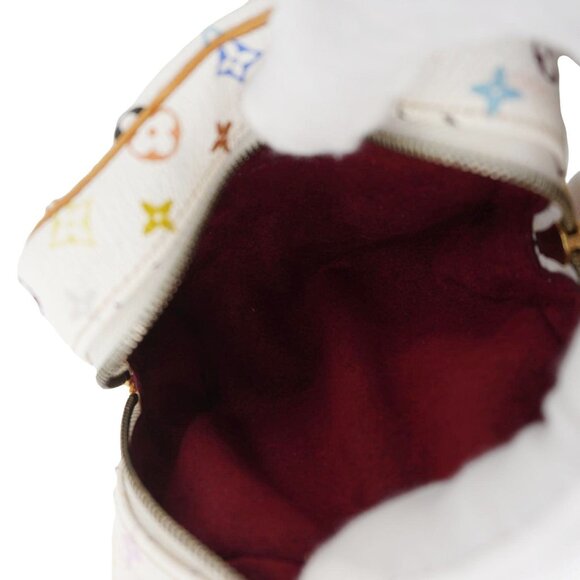 Louis Vuitton Trousse Wapity Monogram Multicolor Cosmetic Pouch White - Picture 11 of 14